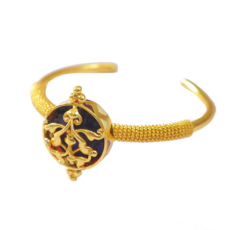 Buy Lord Shiva 18KT Gold Bracelet Shop online